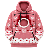 Meowkovo™ Cat Carrier Christmas Hoodie