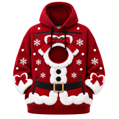 Meowkovo™ Cat Carrier Christmas Hoodie