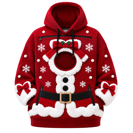 Meowkovo™ Cat Carrier Christmas Hoodie